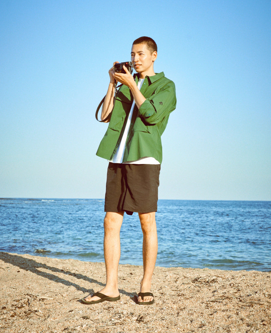 Men's Kona Leather Flip-Flop | Java/Dark Earth - Image 8