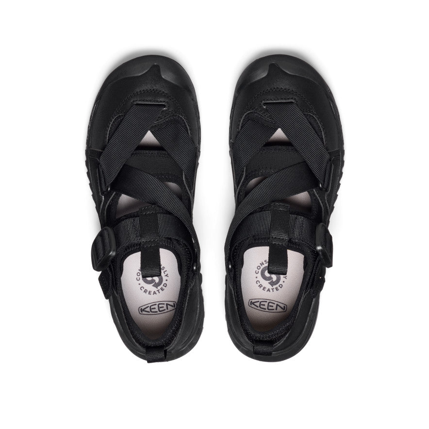 All Gender Hoodzerra Sandal | Black/Black - Image 4