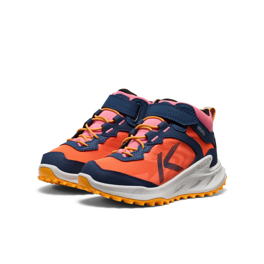 Little Kids' Zionic Waterproof Hiker | Naval Academy/Nasturtium - Image 2