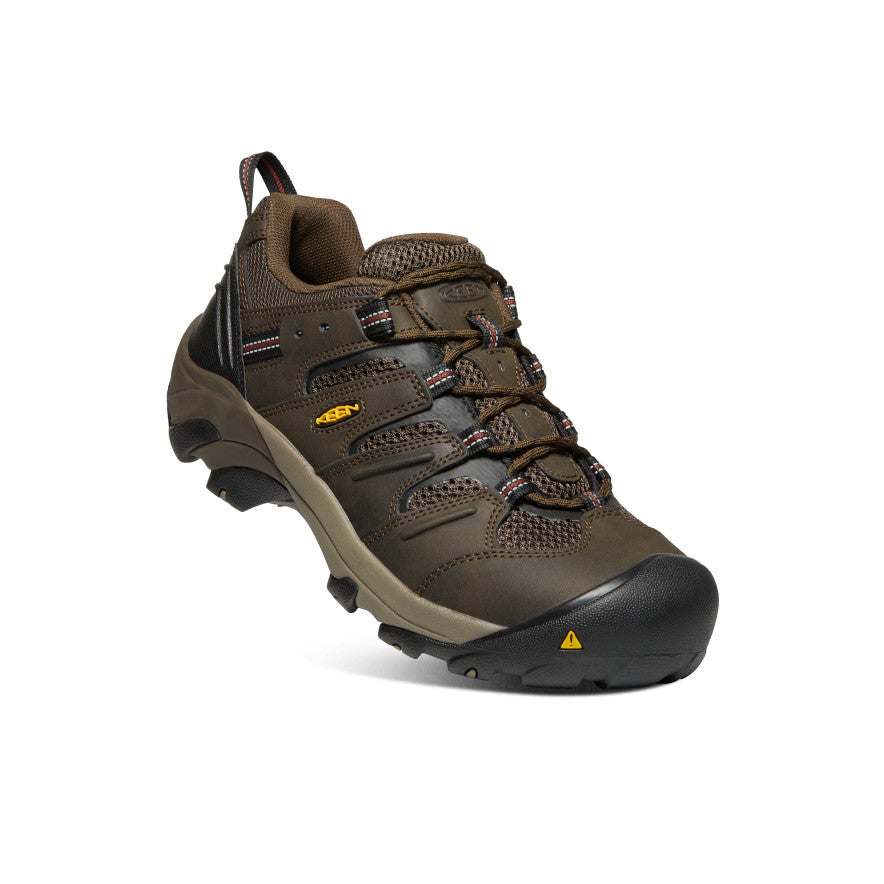 Men's Lansing Low (Steel Toe) | Cascade Brown/Fired Brick - Image 3