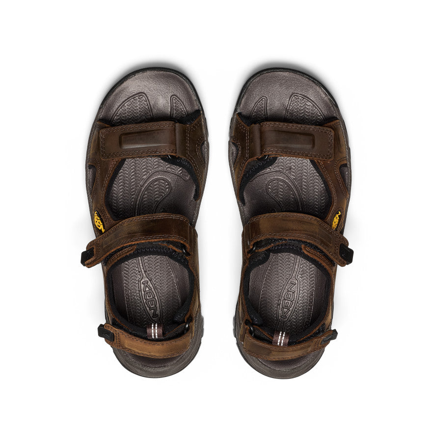 Men's Targhee III Open Toe Sandal | Bison/Mulch - Image 4