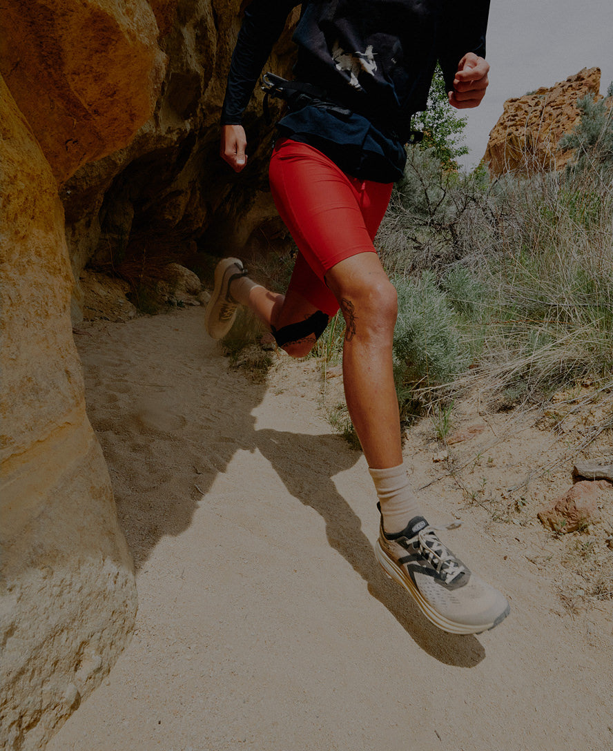 Men's Seek Trail Running Shoe | Willowherb/Orange Peel - Image 9