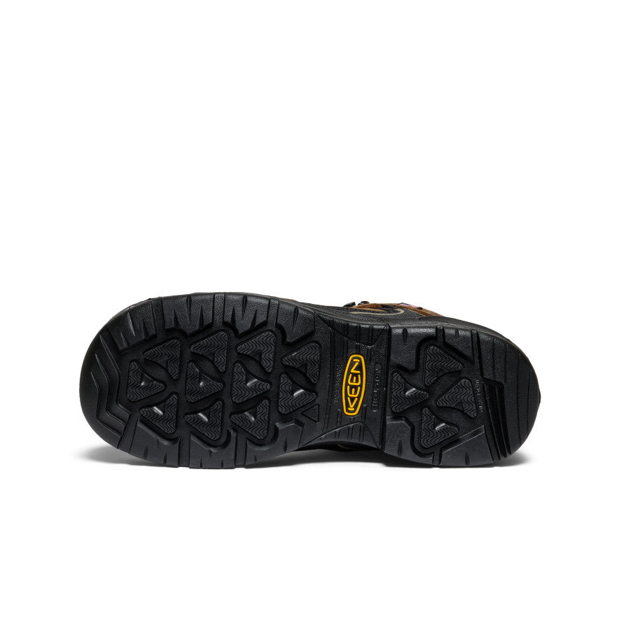 Men's Targhee IV Waterproof Work Boot (Carbon Toe) | Dark Earth/Black - Image 6