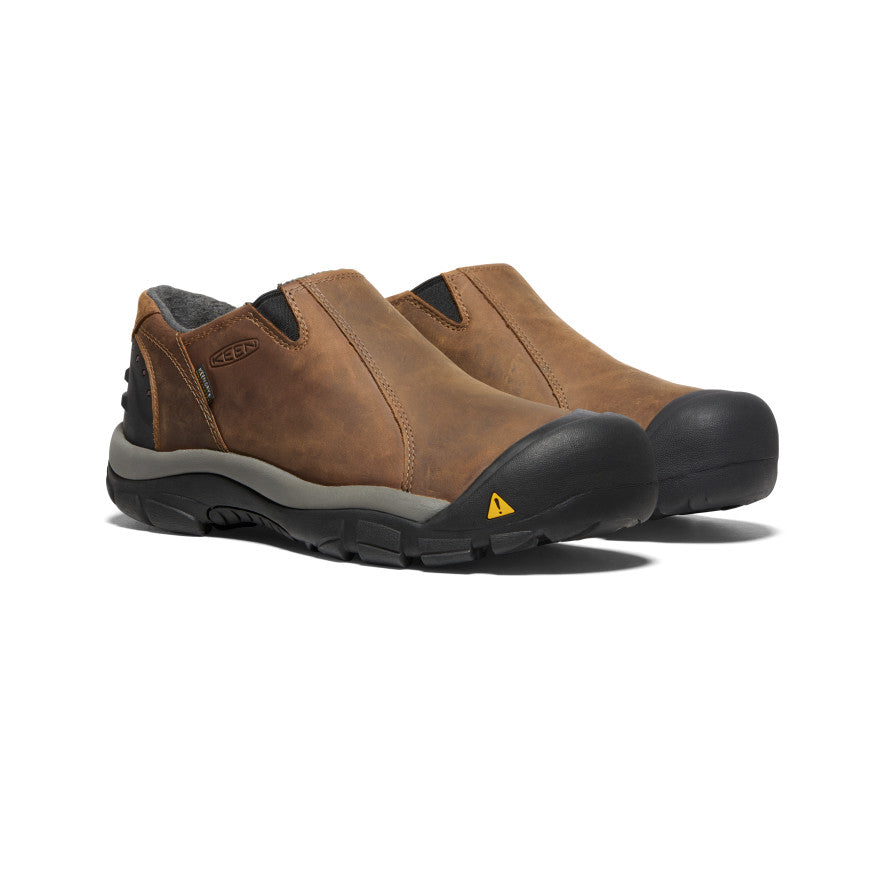Men's Brixen Waterproof Low | Slate Black/Madder Brown - Image 2